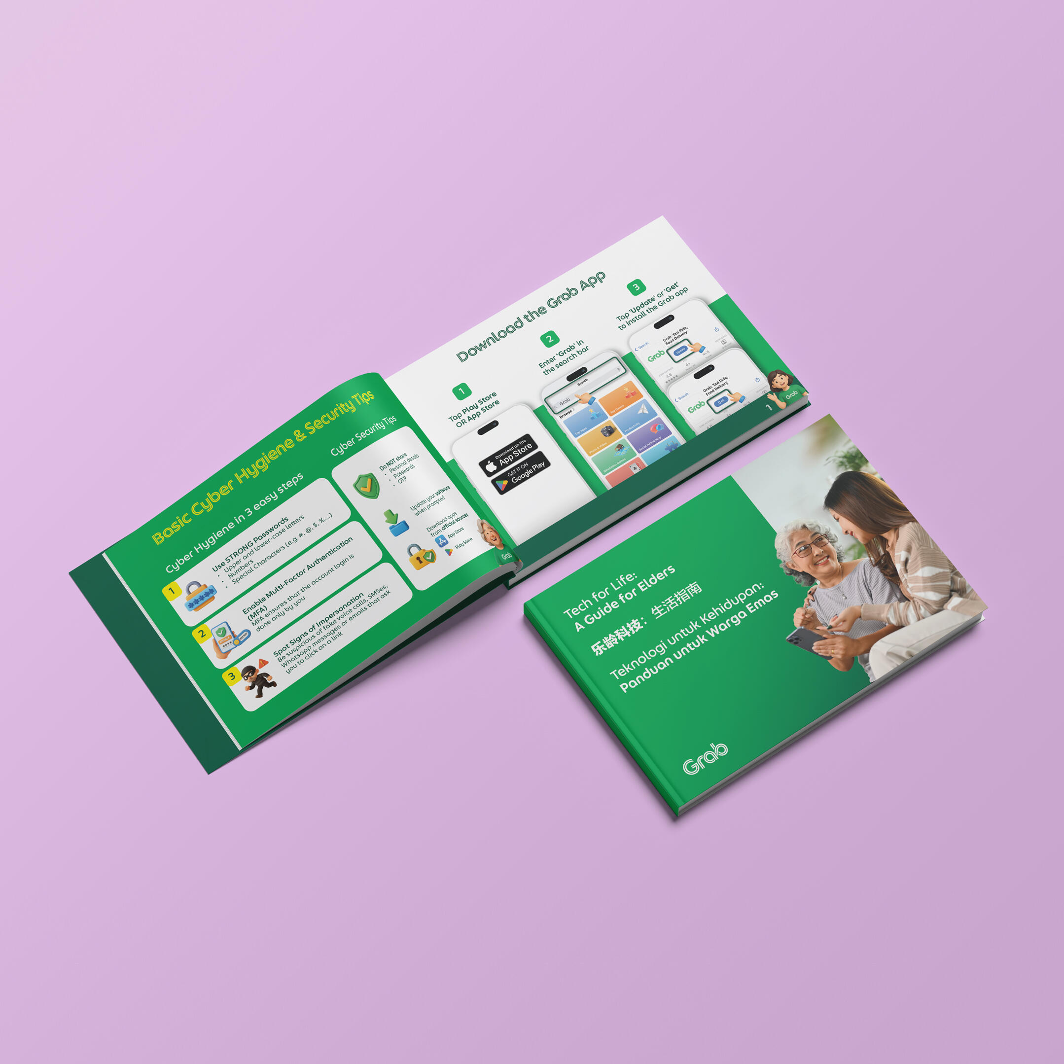 GrabAcademy Seniors Digital Literacy POSM